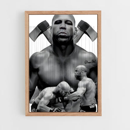 ap-wanderlei silva-2 cadre Bois clair