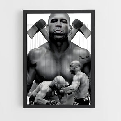 ap-wanderlei silva-2 cadre Noir