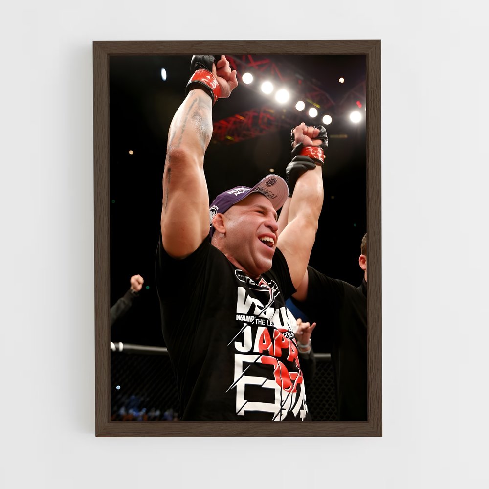 ap-wanderlei silva-5 cadre Bois foncé