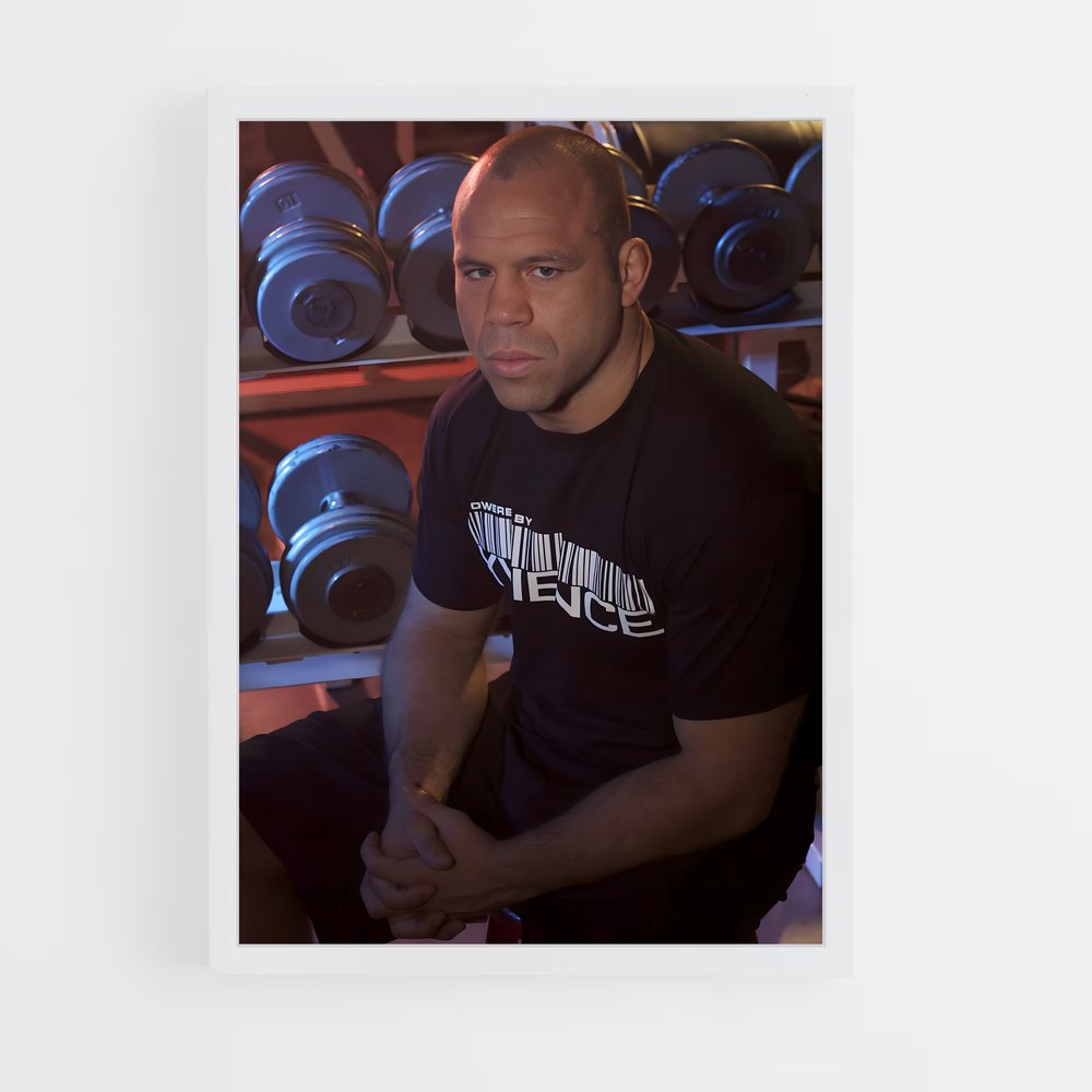 ap-wanderlei silva-6 cadre Blanc