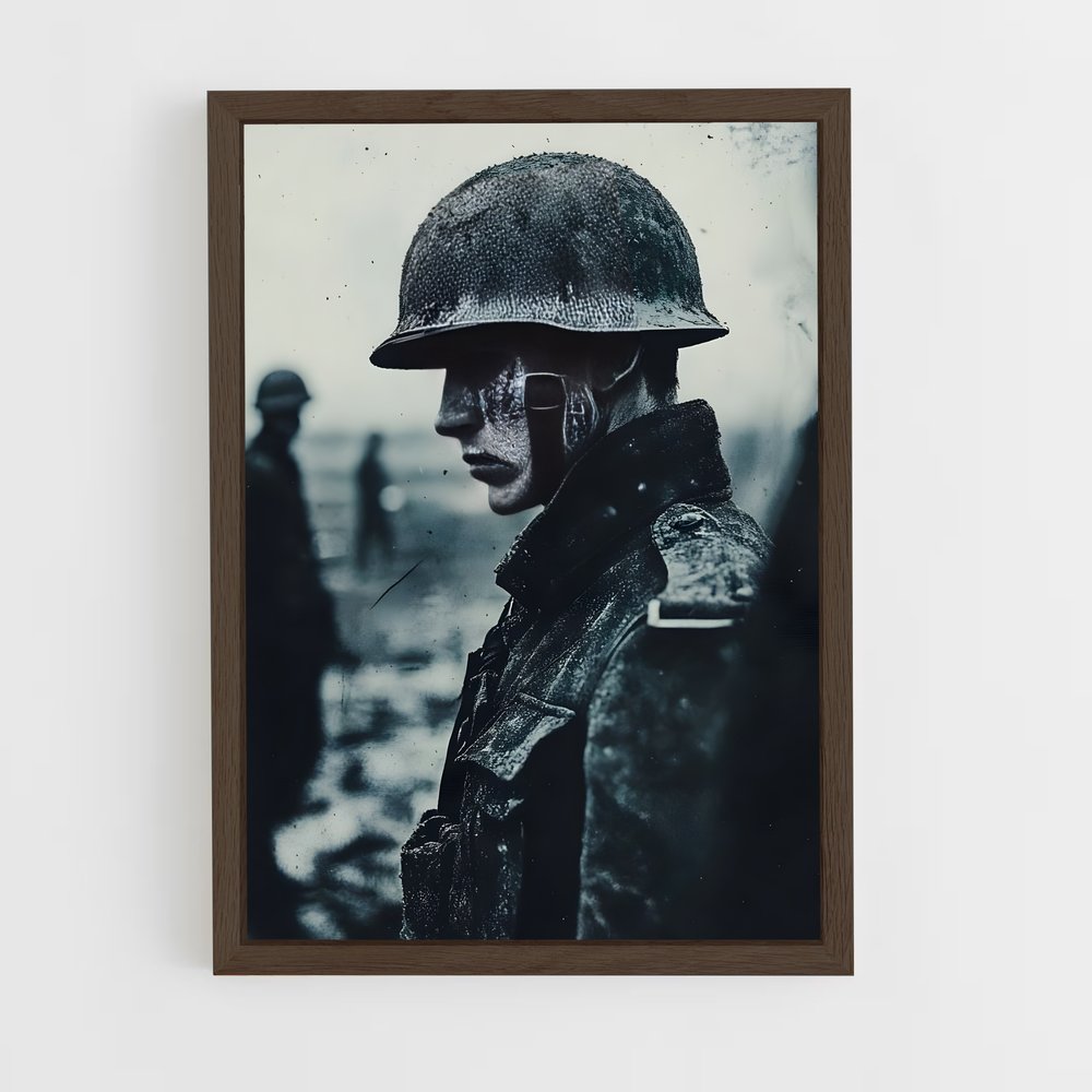ap-war-6 cadre Bois foncé