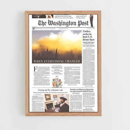 ap-washington post-4 cadre Bois clair