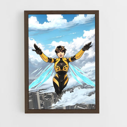 ap-wasp-4 cadre Bois foncé