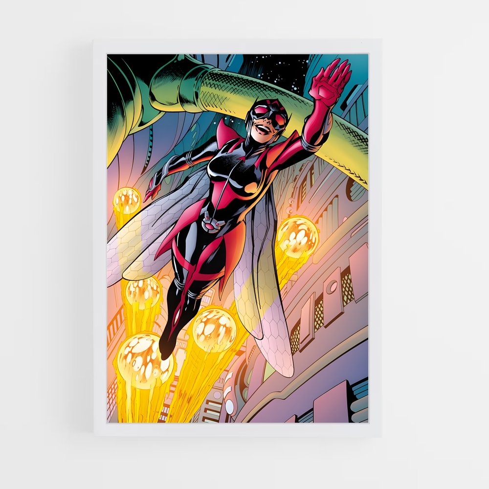 ap-wasp janet van dyne-1 cadre Blanc