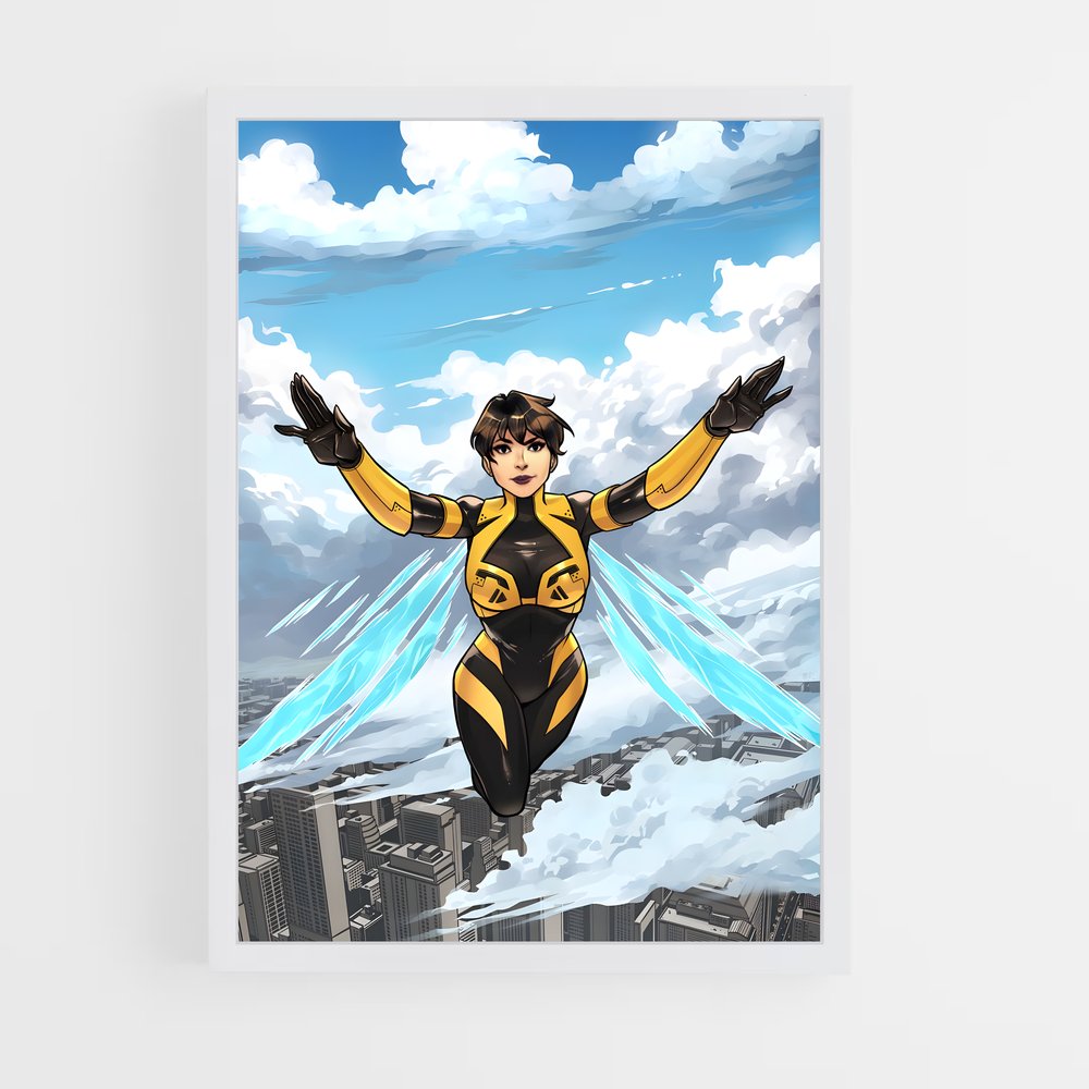ap-wasp janet van dyne-4 cadre Blanc