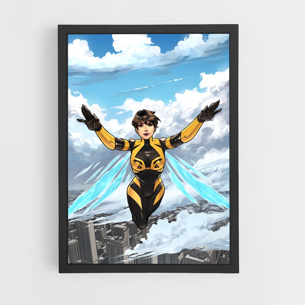 ap-wasp janet van dyne-4 cadre Noir