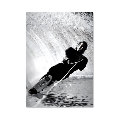 Poster Surf à la Montée