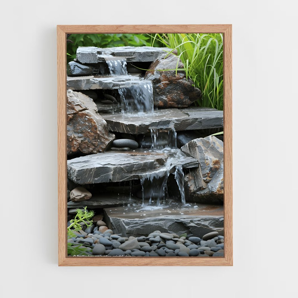 ap-waterfall-17 cadre Bois clair