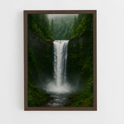 ap-waterfall-9 cadre Bois foncé