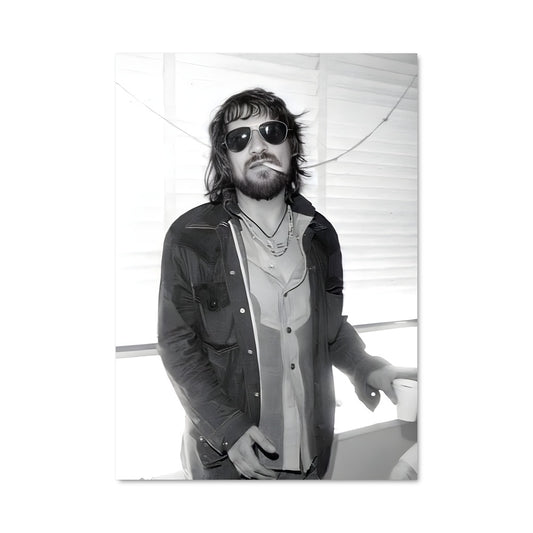 Poster Waylon à la Fenêtre