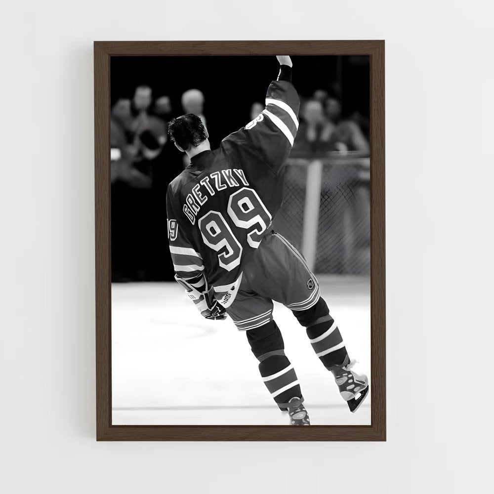 ap-wayne gretzky-4 cadre Bois foncé