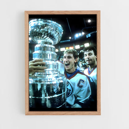 ap-wayne gretzky-8 cadre Bois clair