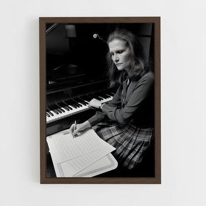 ap-wendy carlos-1 cadre Bois foncé