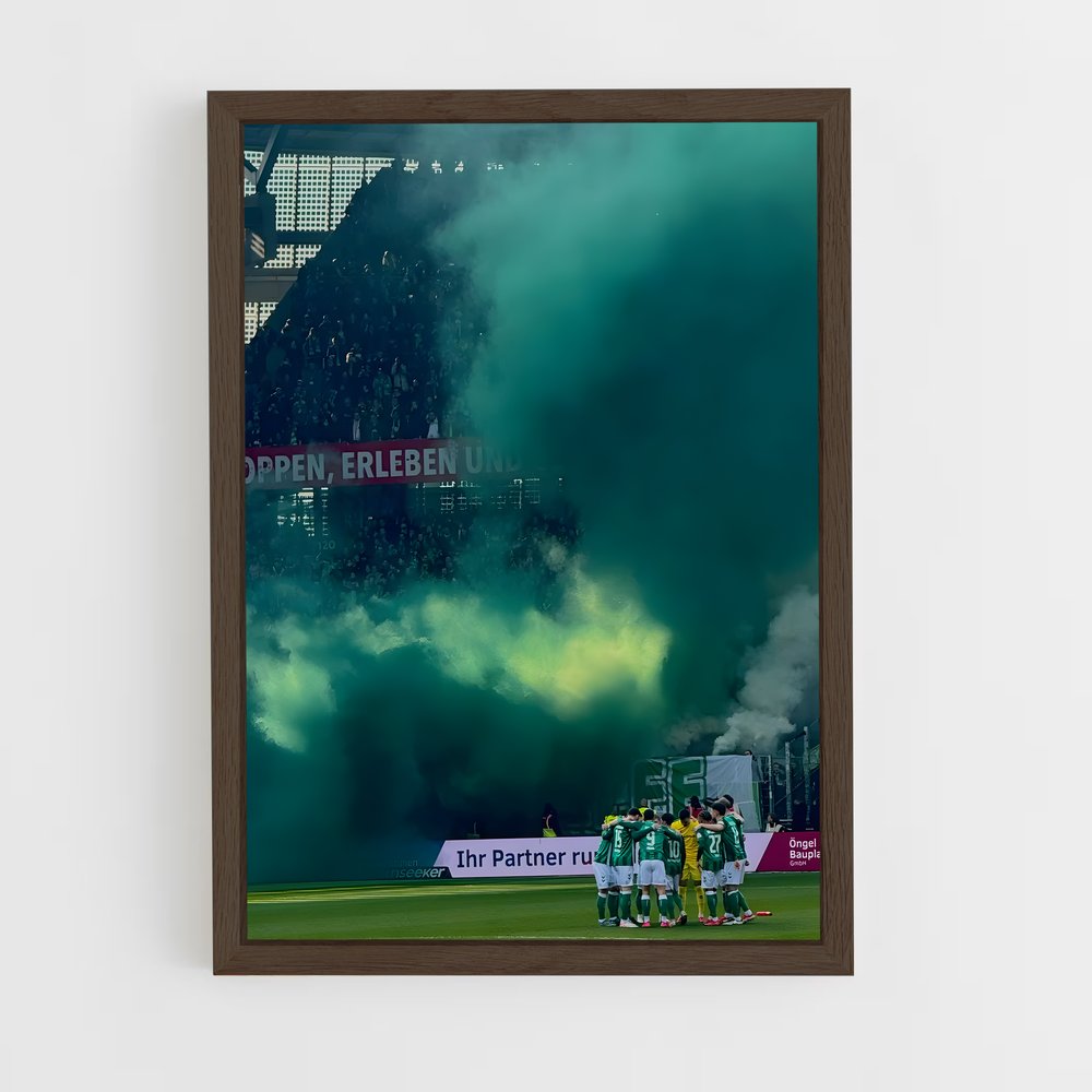 ap-werder bremen-1 cadre Bois foncé