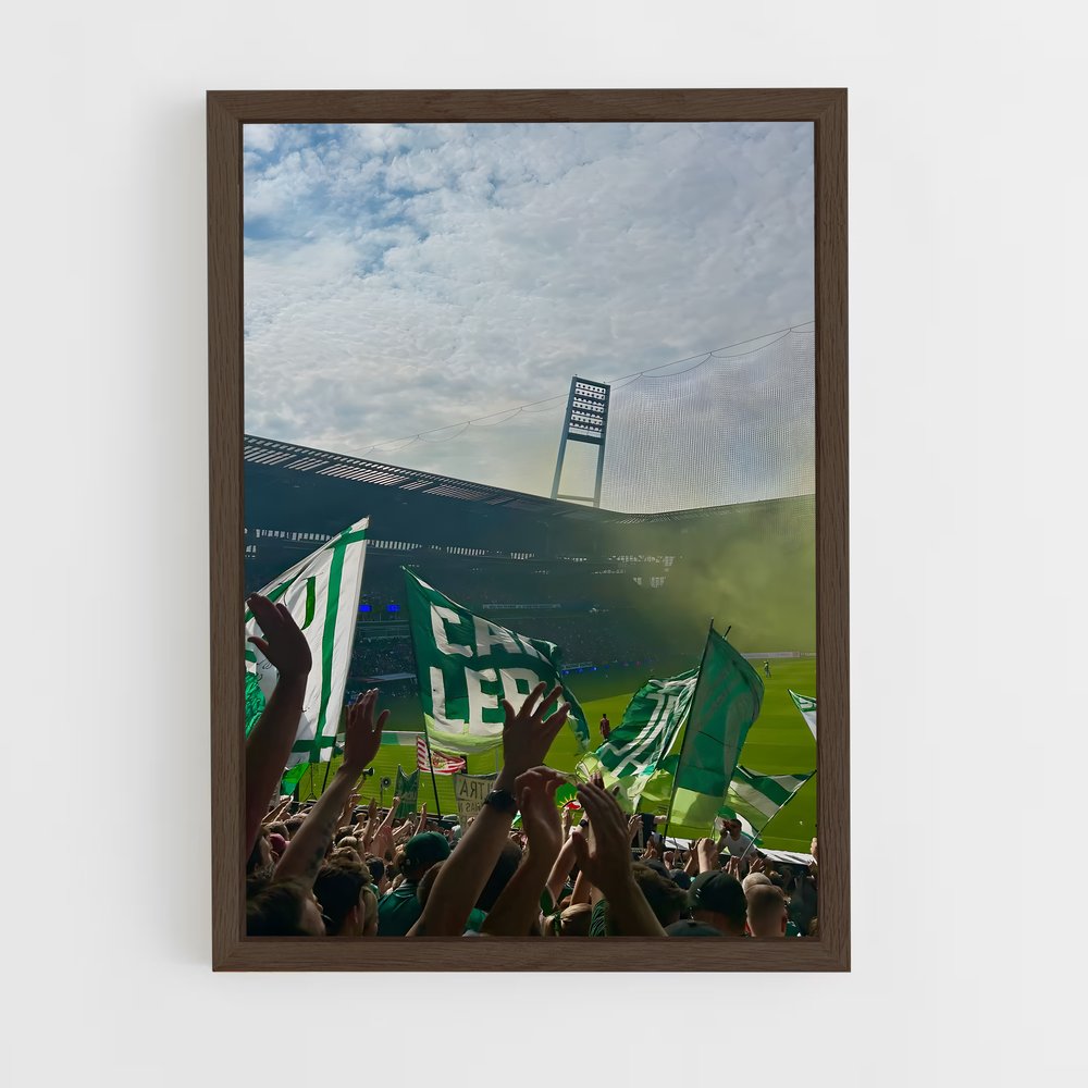 ap-werder bremen-3 cadre Bois foncé