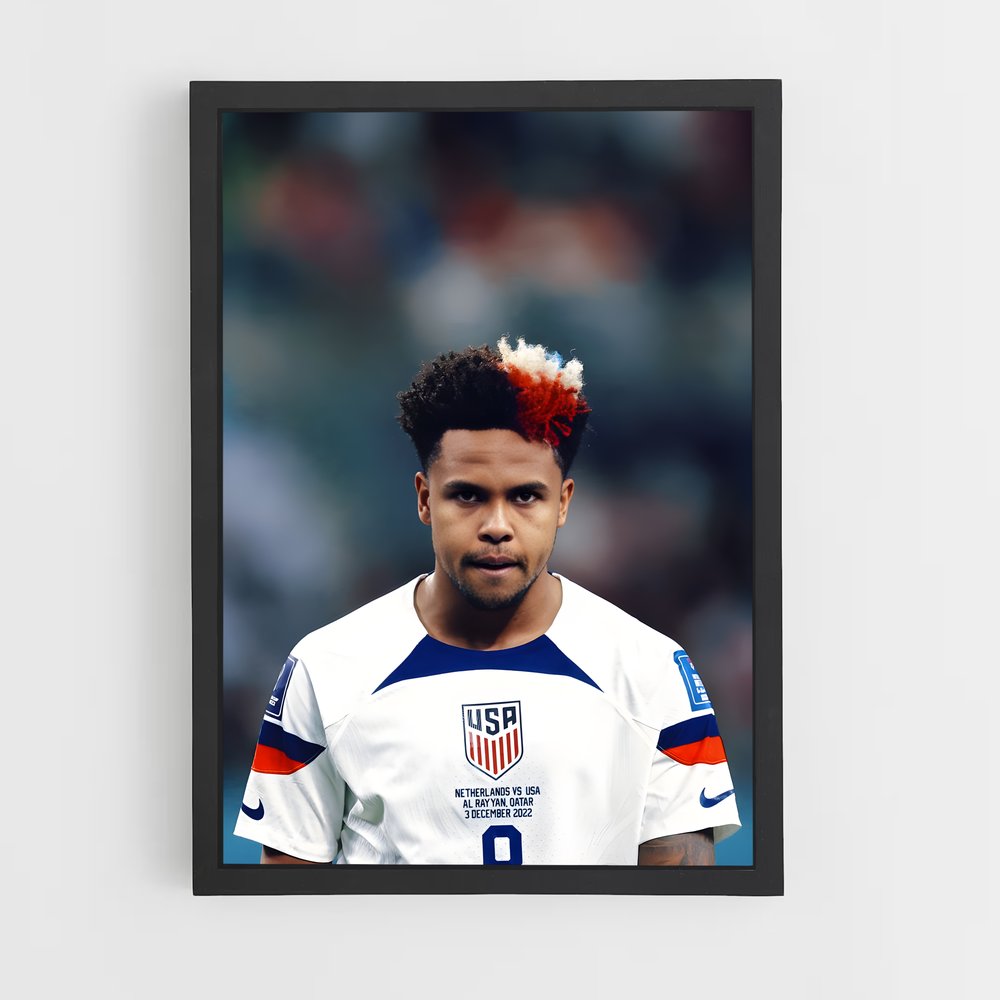 ap-weston mckennie-6 cadre Noir