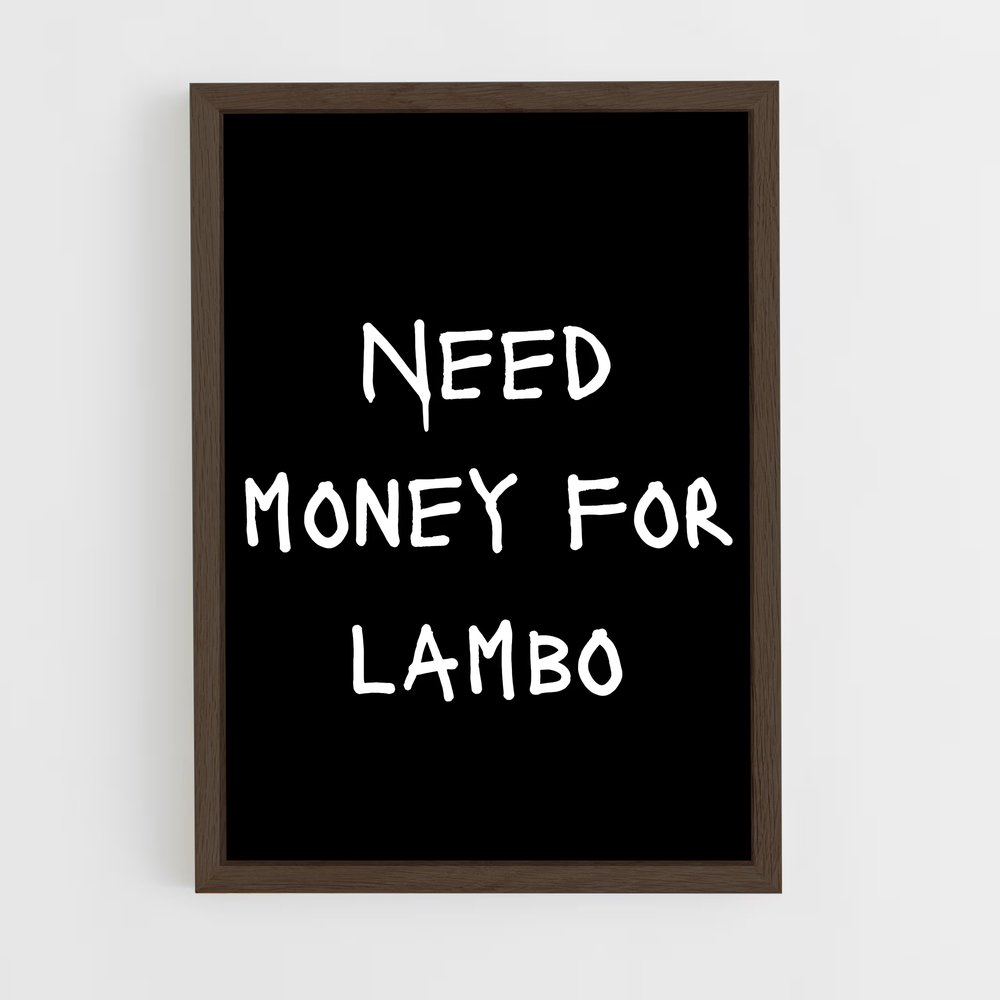 ap-when lambo-15 cadre Bois foncé