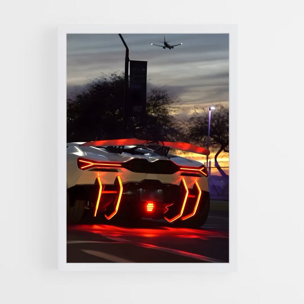 ap-when lambo-6 cadre Blanc