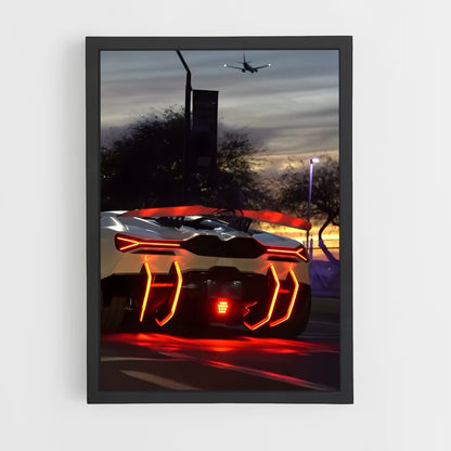 ap-when lambo-6 cadre Noir