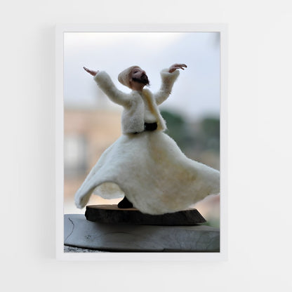 ap-whirling dervish-8 cadre Blanc