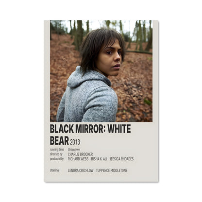 Poster Miroir Blanc