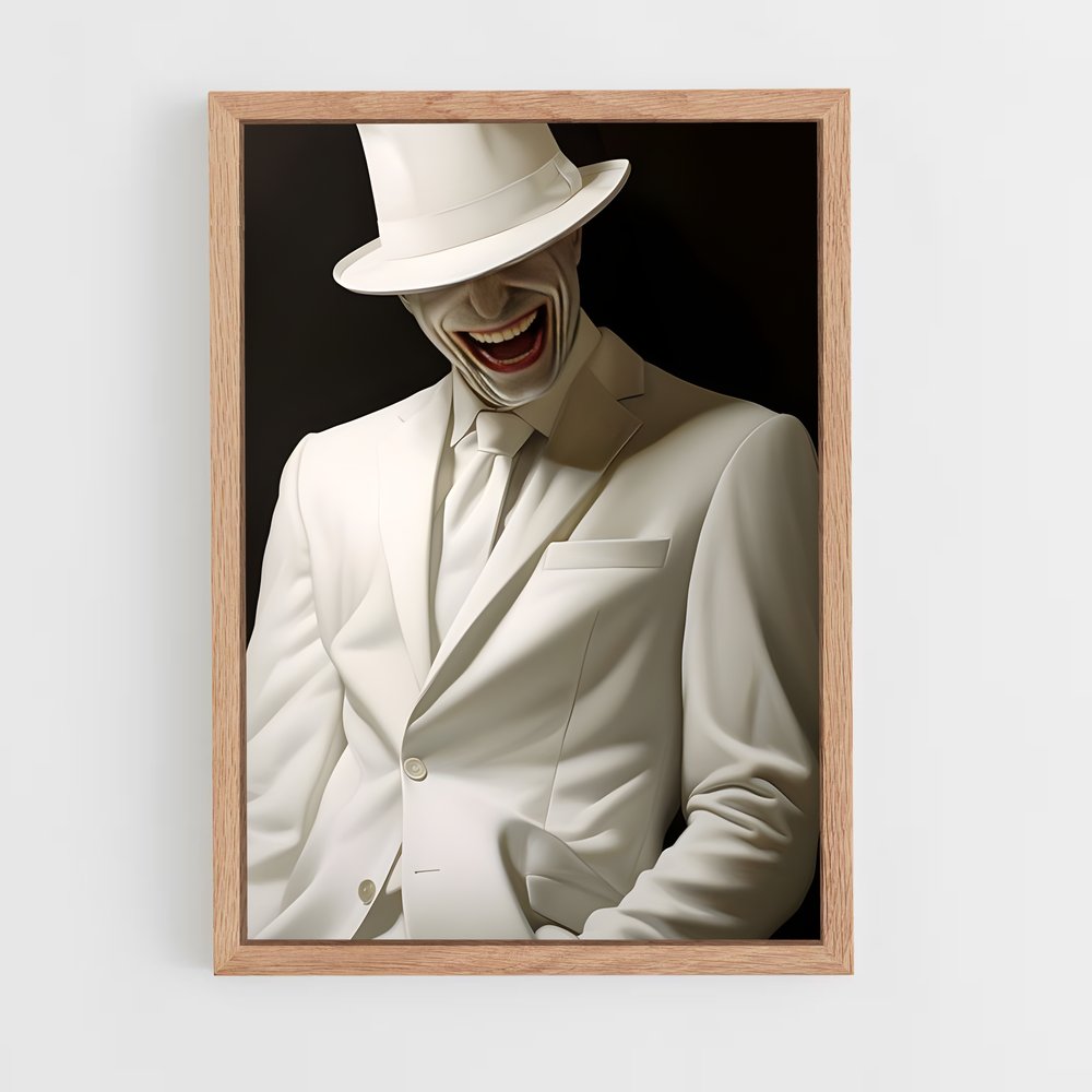 ap-white hat-1 cadre Bois clair