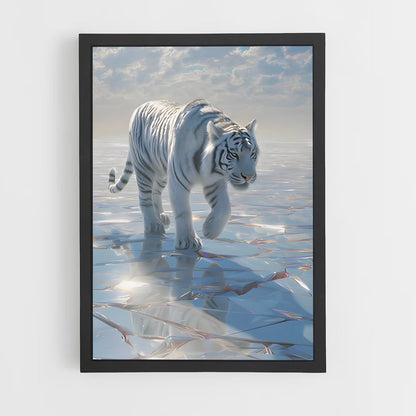 ap-white tiger-9 cadre Noir