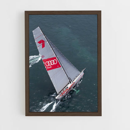 ap-wild oats xi-3 cadre Bois foncé