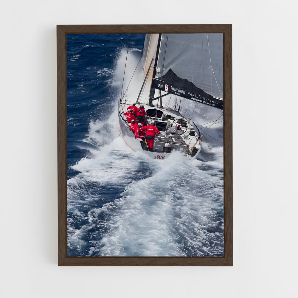 ap-wild oats xi-5 cadre Bois foncé