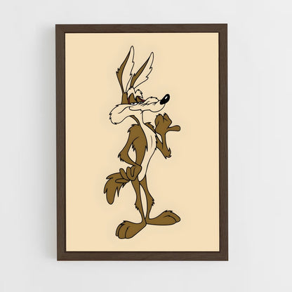ap-wile e coyote-3 cadre Bois foncé