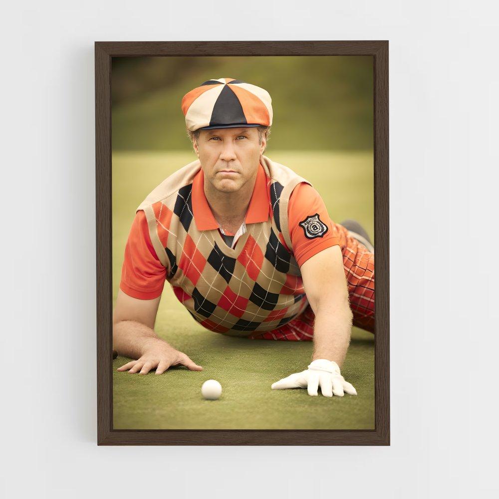 ap-will ferrell-1 cadre Bois foncé