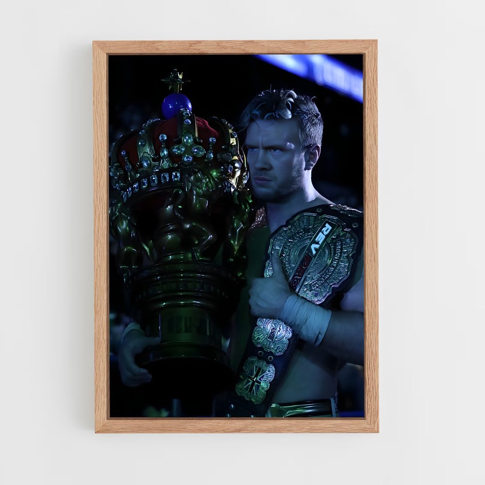ap-will ospreay-1 cadre Bois clair