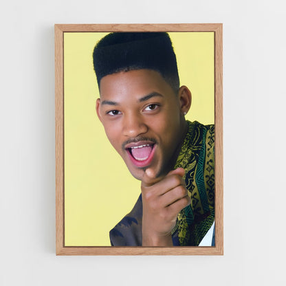 ap-will smith fresh prince-1 cadre Bois clair
