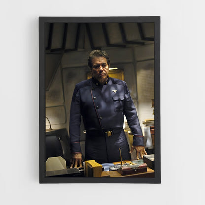 ap-william adama-1 cadre Noir