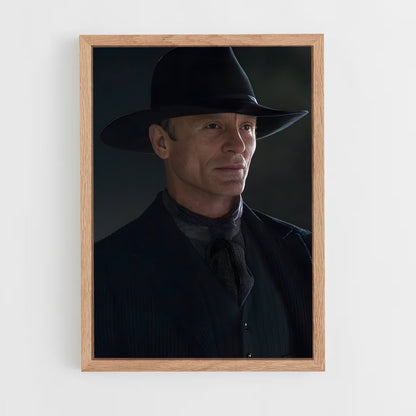 ap-william man in black-1 cadre Bois clair