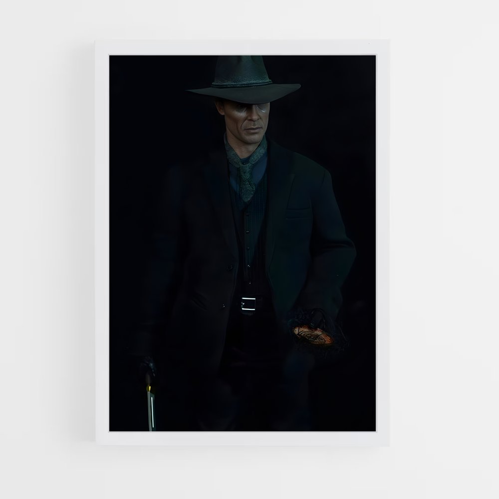 ap-william man in black-3 cadre Blanc