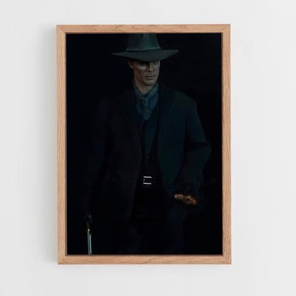ap-william man in black-3 cadre Bois clair
