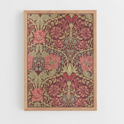 ap-william morris patterns-10 cadre Bois clair