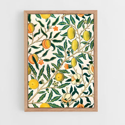 ap-william morris patterns-5 cadre Bois clair