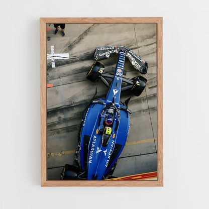 ap-williams f1 team-6 cadre Bois clair