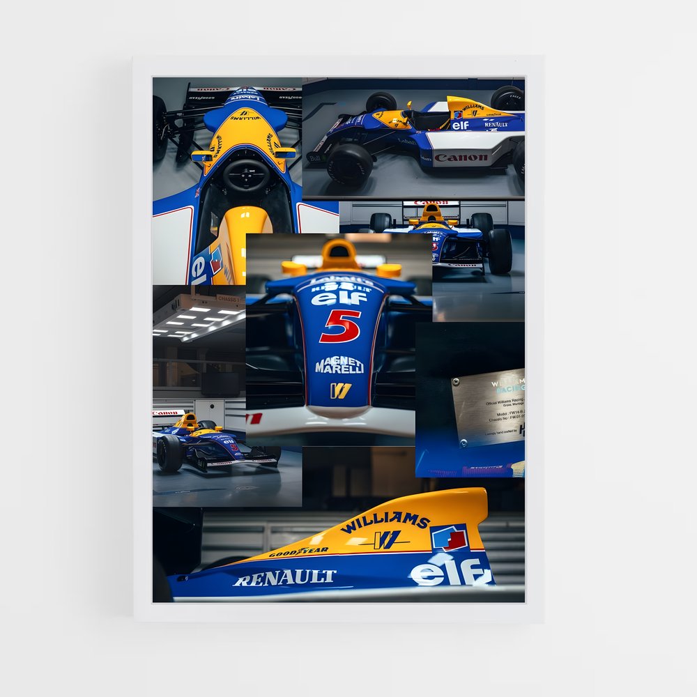 ap-williams fw14b-4 cadre Blanc
