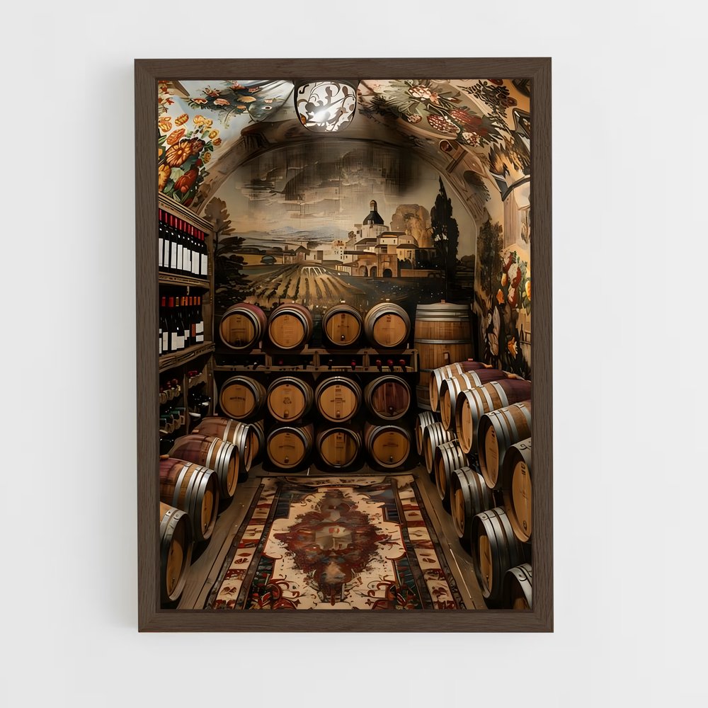 ap-wine cellar-5 cadre Bois foncé