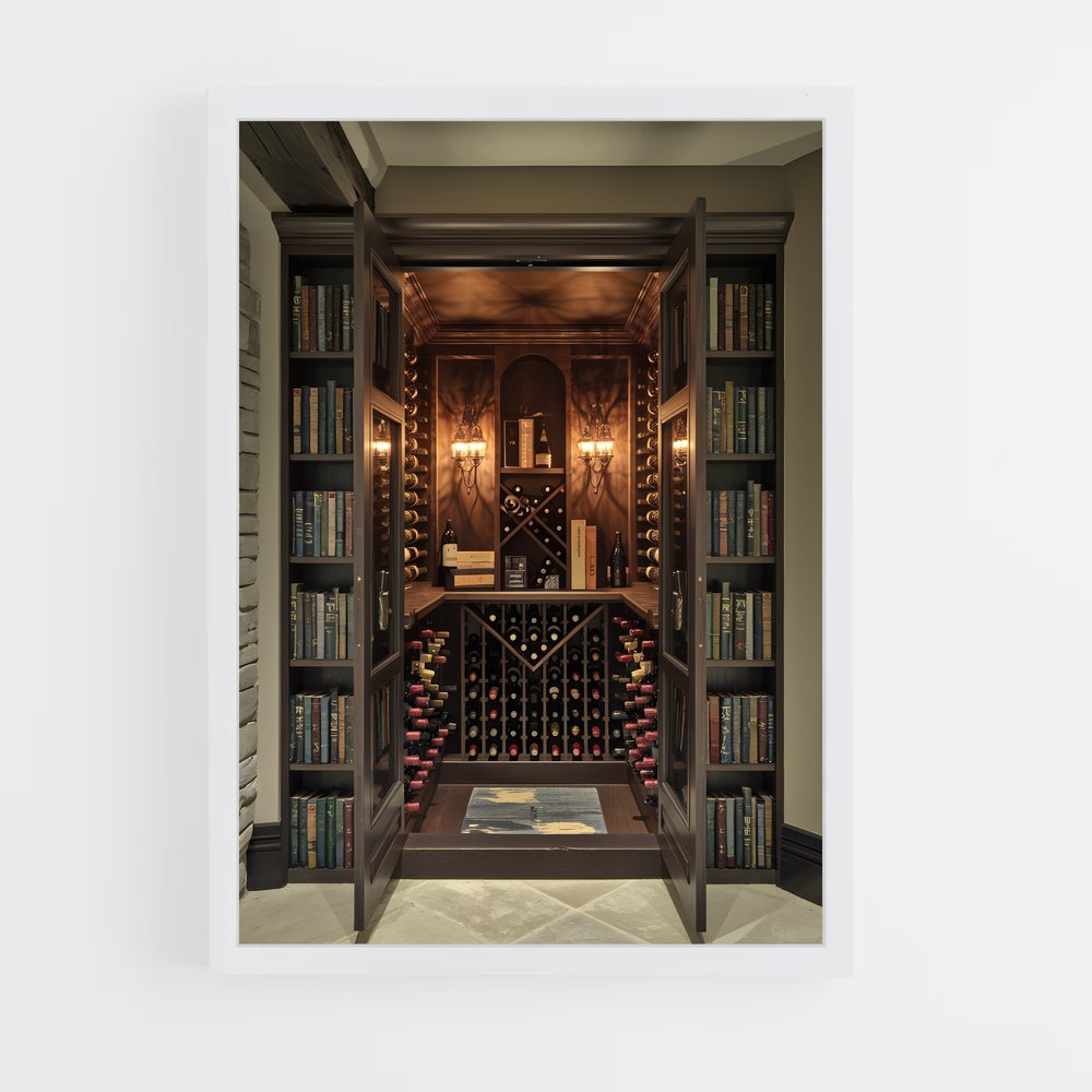 ap-wine cellar-7 cadre Blanc