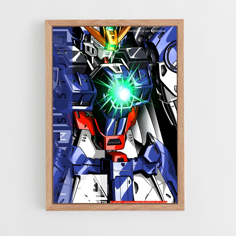 ap-wing gundam zero-4 cadre Bois clair