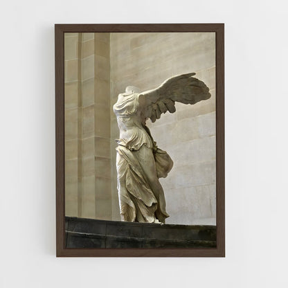 ap-winged victory of samothrace-2 cadre Bois foncé