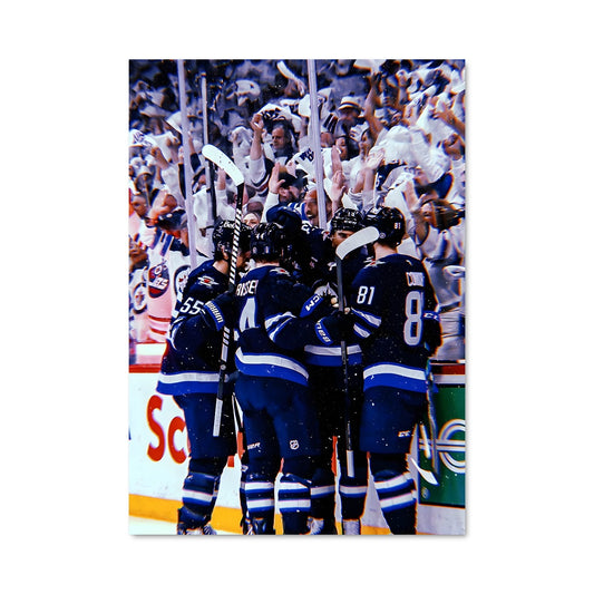 Poster Victoire Canucks