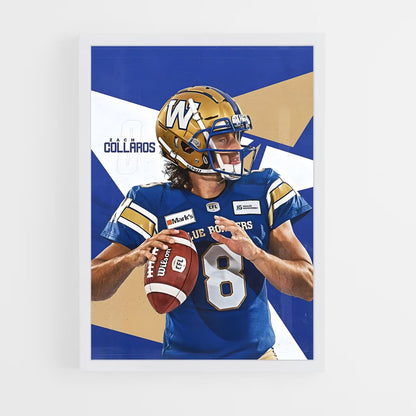 ap-winnipeg blue bombers-2 cadre Blanc