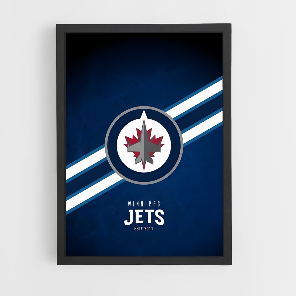 ap-winnipeg jets-2 cadre Noir