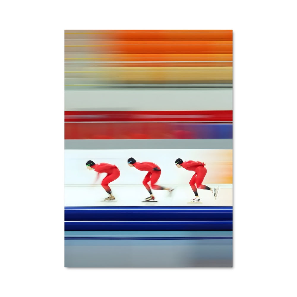 Poster Glisse Olympique