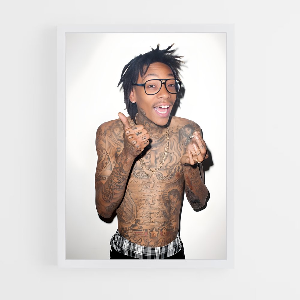 ap-wiz khalifa-3 cadre Blanc